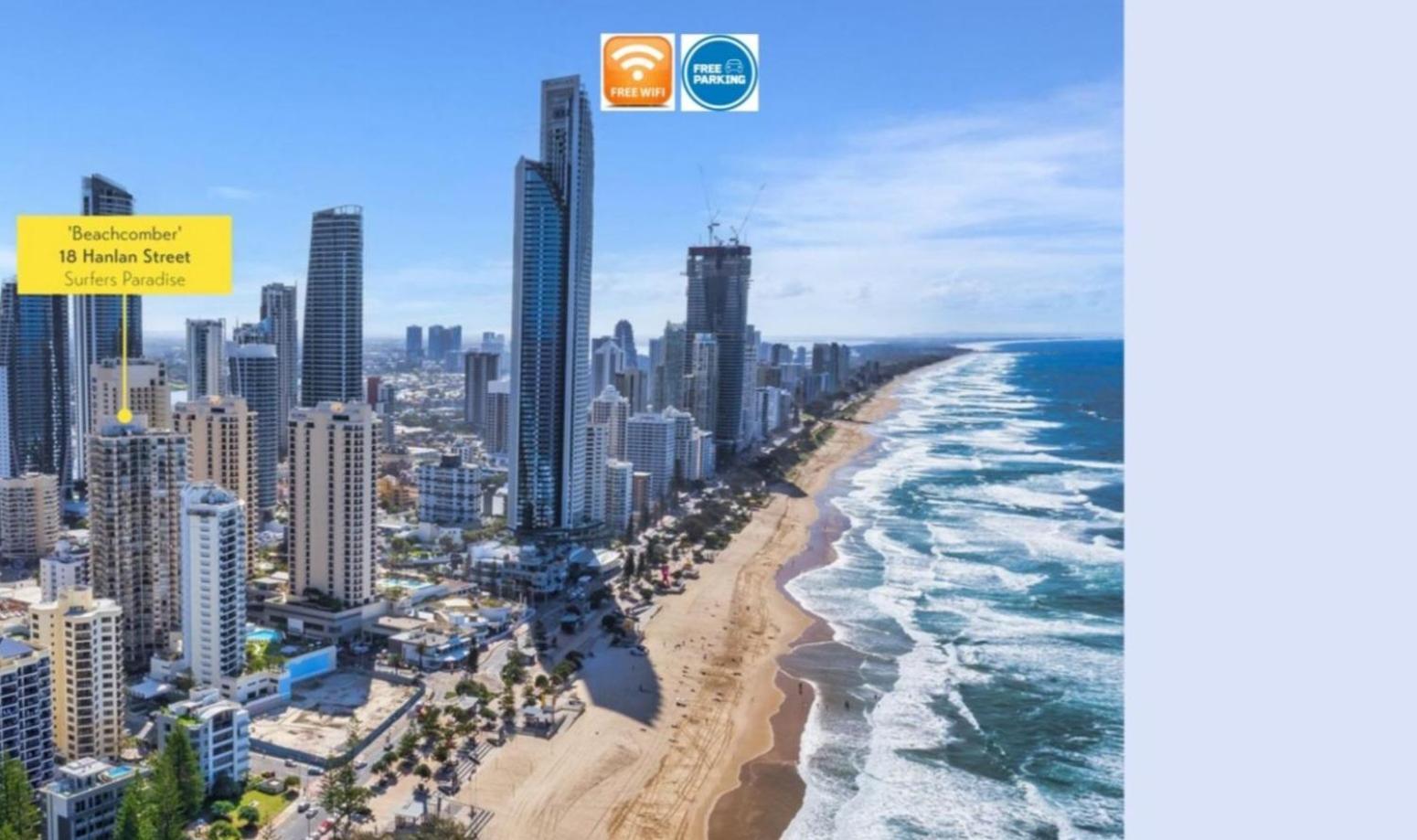 Beachside Apartment In The Heart Of Surfers Paradise - Free Parking Gold Coast Esterno foto